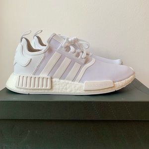 Adidas Ultra Boost 10 NMD R1 Originals Tennis Shoes Triple White | BRAND NEW